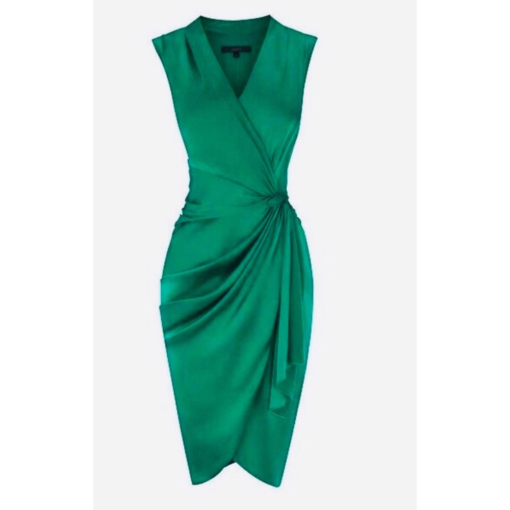 Coast Lavinia Emerald Green Cocktail Dress
